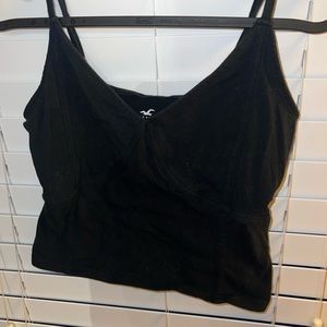 Black Crop Top